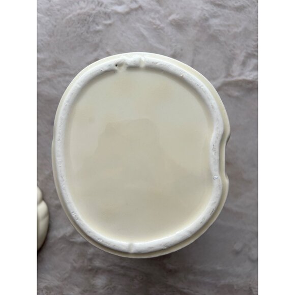 Pillsbury Doughboy Ceramic Cookie Jar 12" White & Blue Vintage Kitchen Decor - Picture 8 of 9